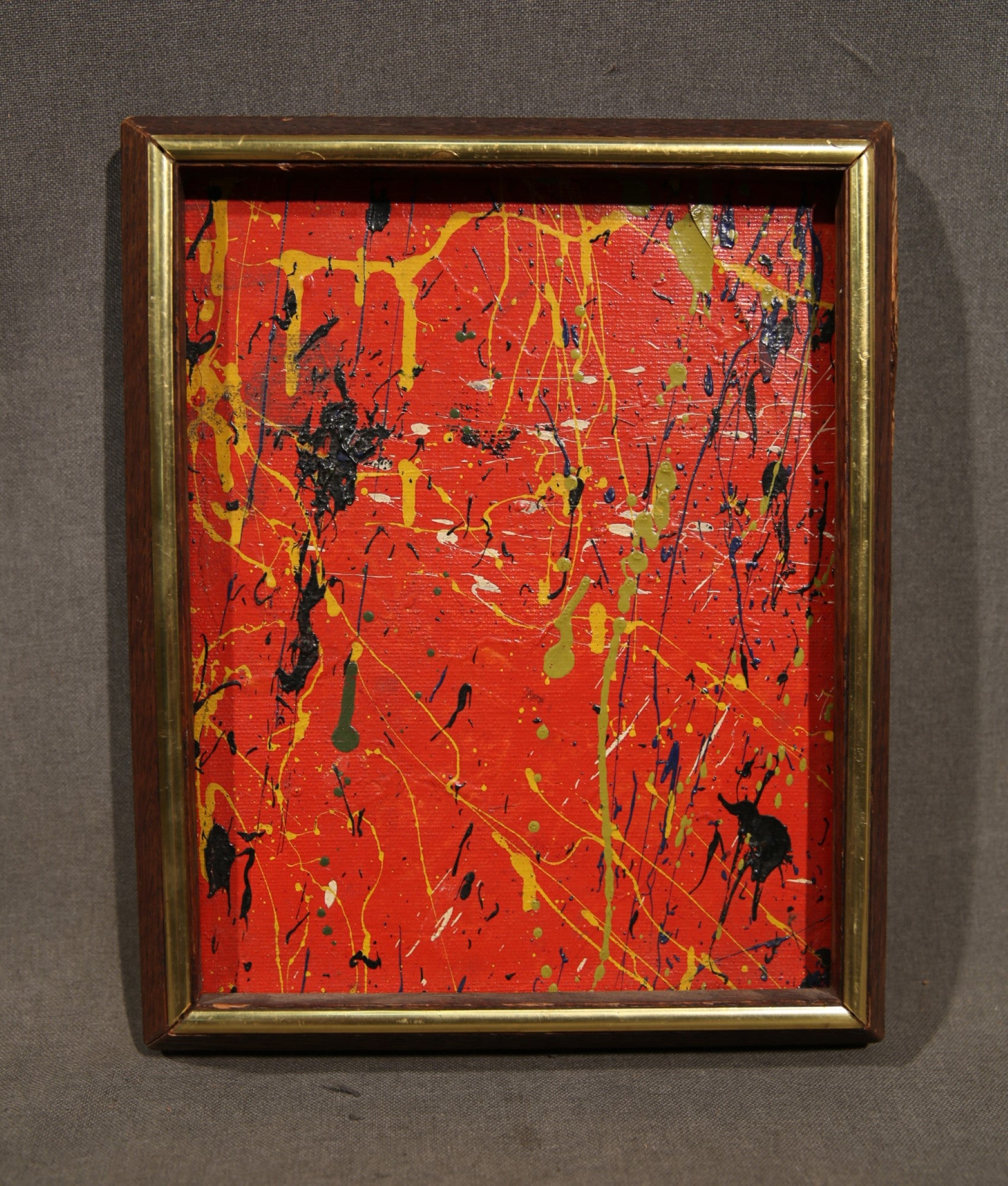 Jackson Pollock, Mix Media on Canvas