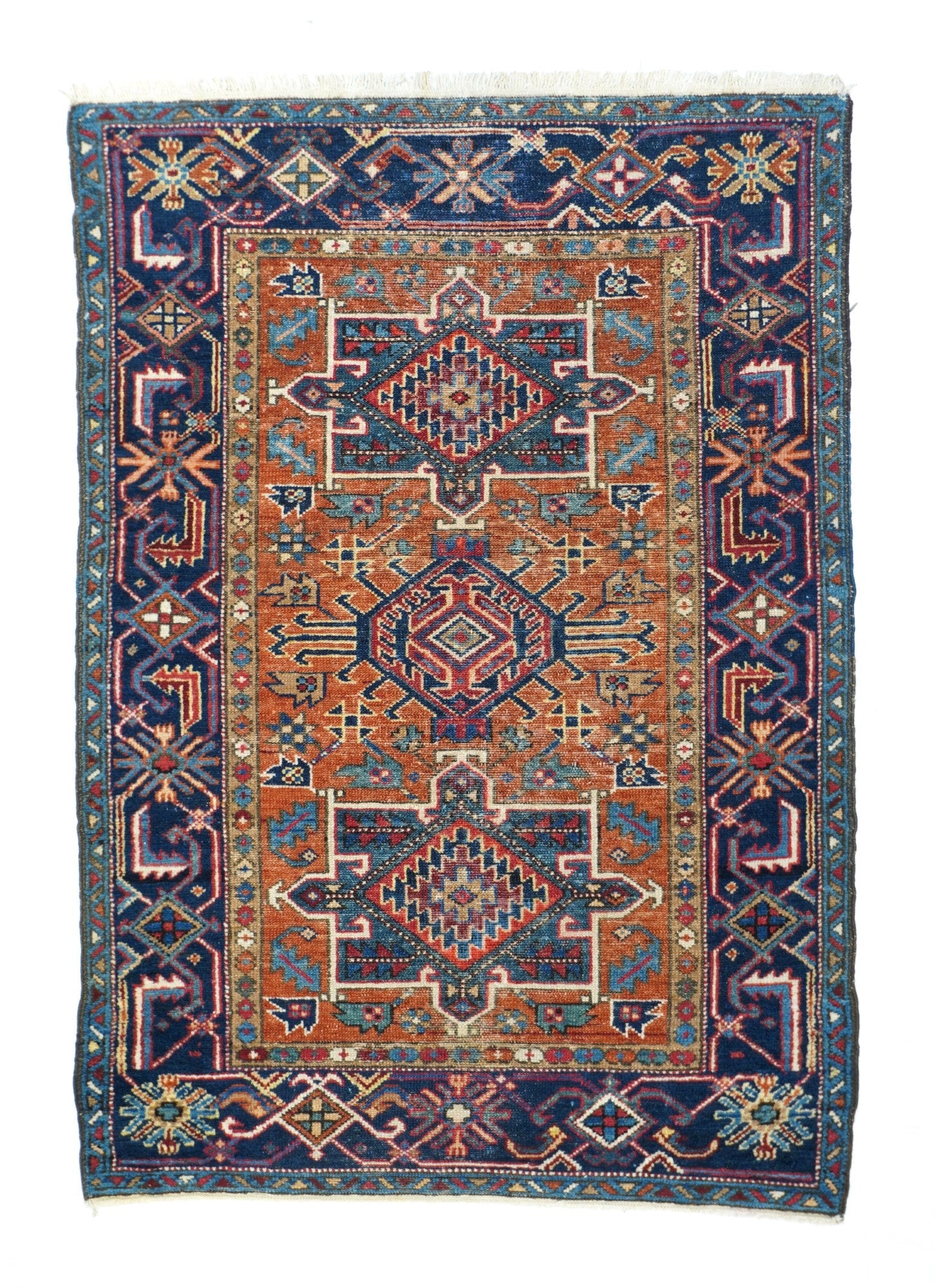 Persia Heriz Wool on Cotton 3'1''x4'6''