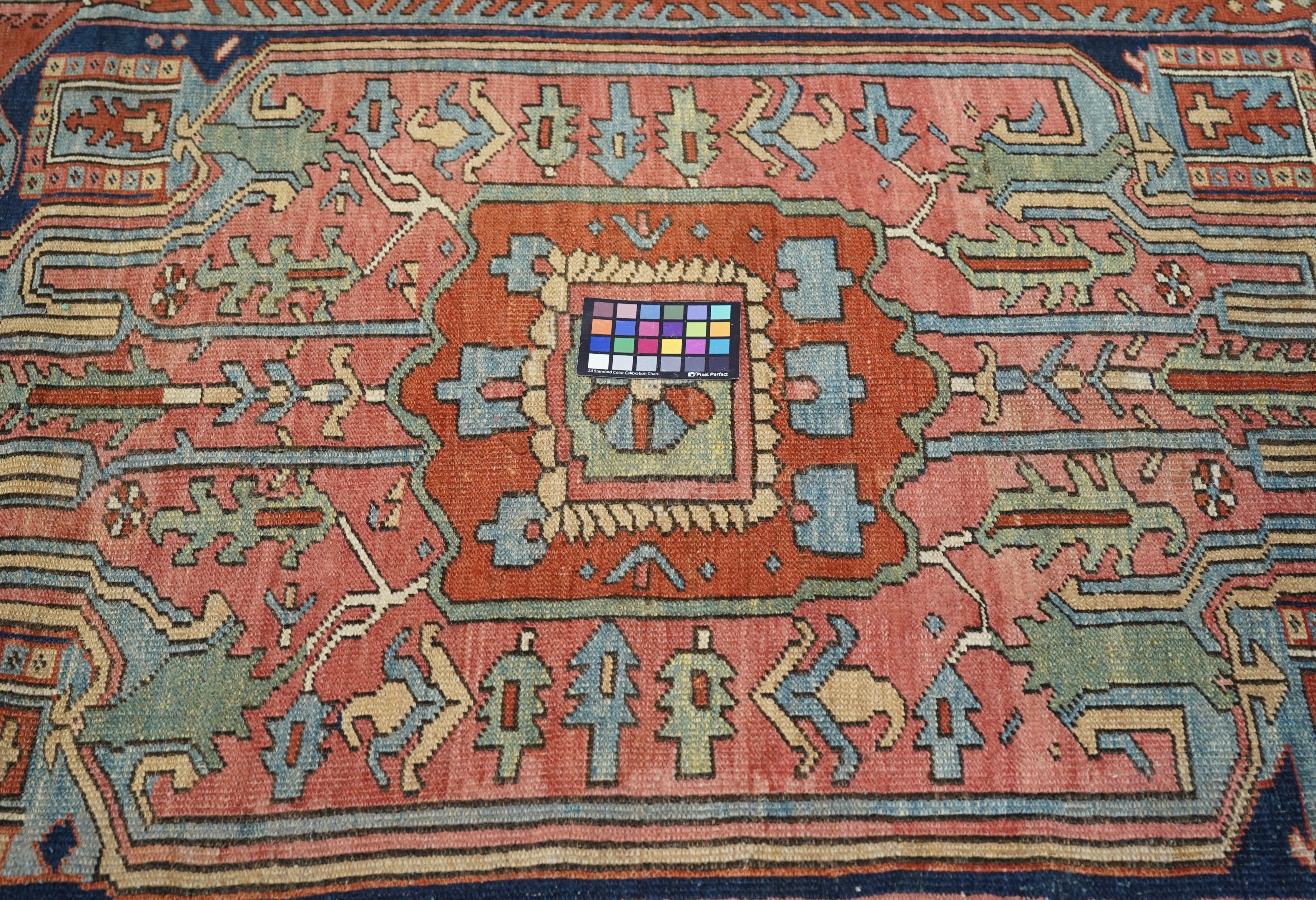 Antique Heriz Rug 6'6'' x 10'11''