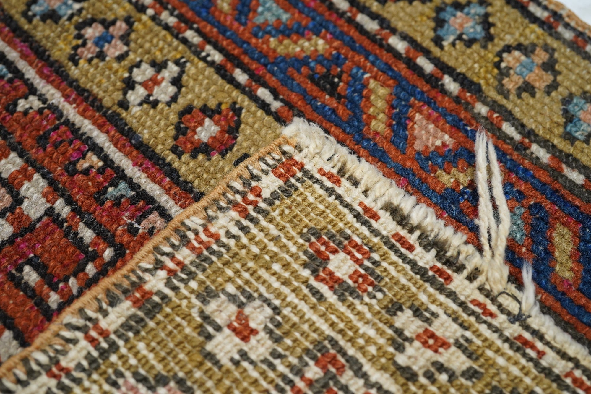 Antique Heriz Rug 2'2'' x 4'