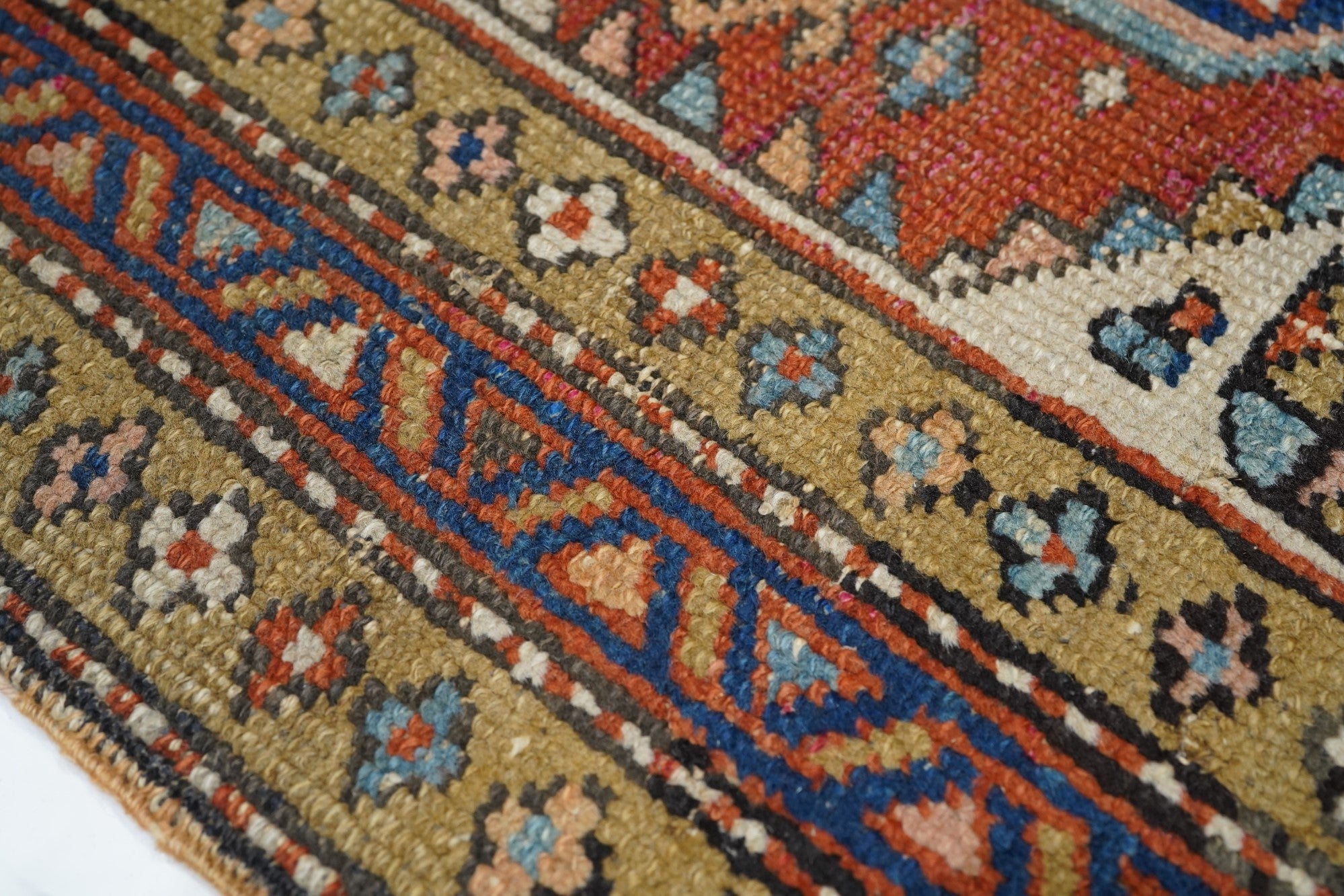 Antique Heriz Rug 2'2'' x 4'