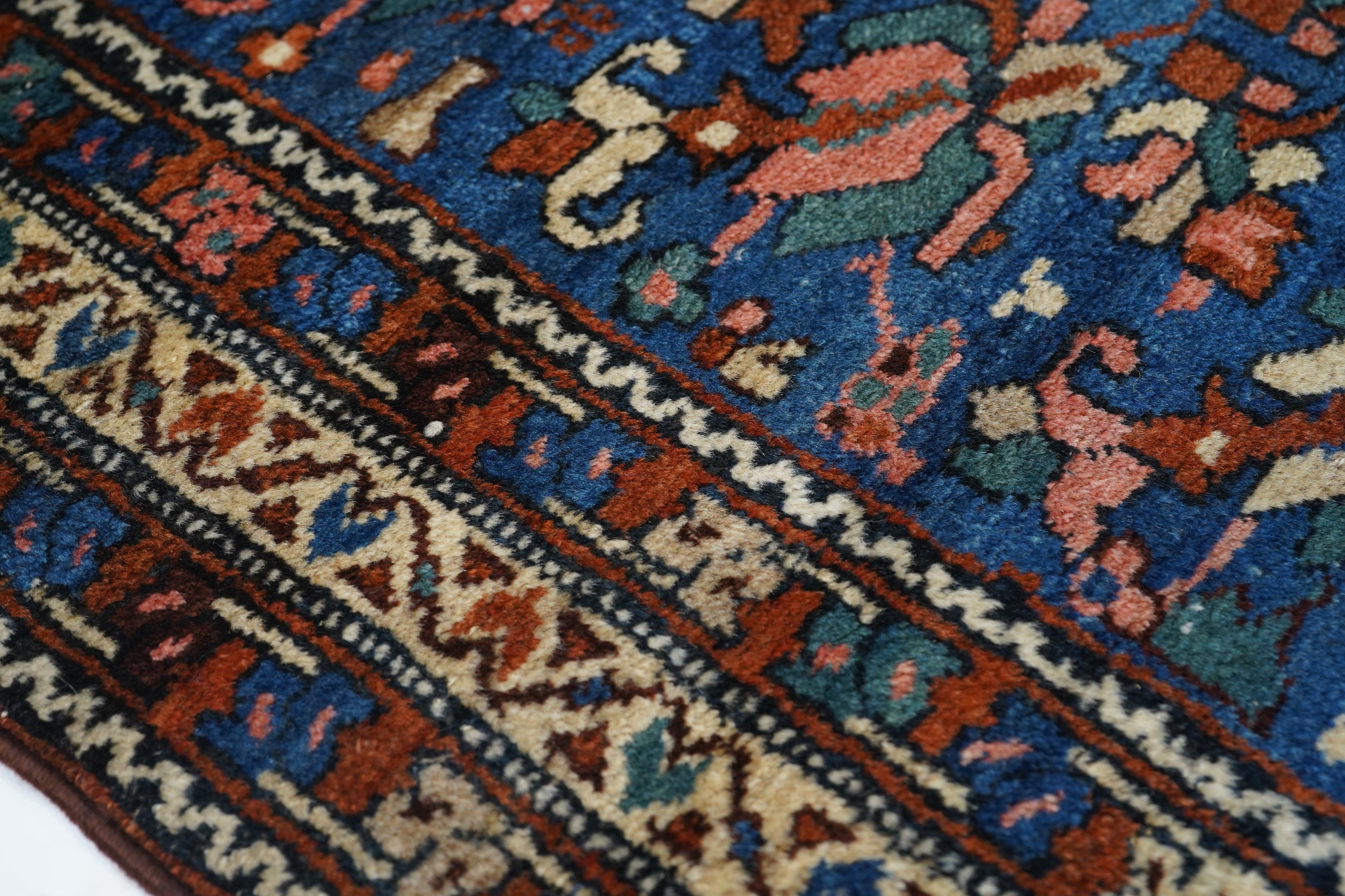 Antique Hamadan Rug 2'7'' x 4'8''